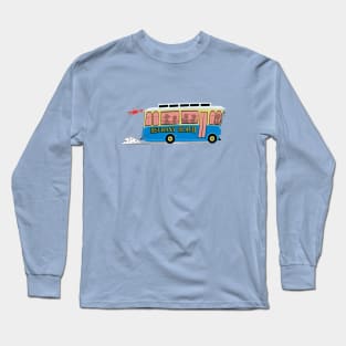 Bethany Beach Trolley Long Sleeve T-Shirt